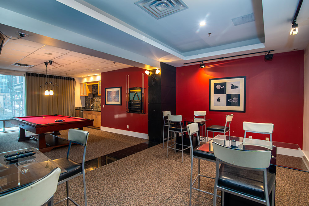 Amenities Billiard and Game Lounge